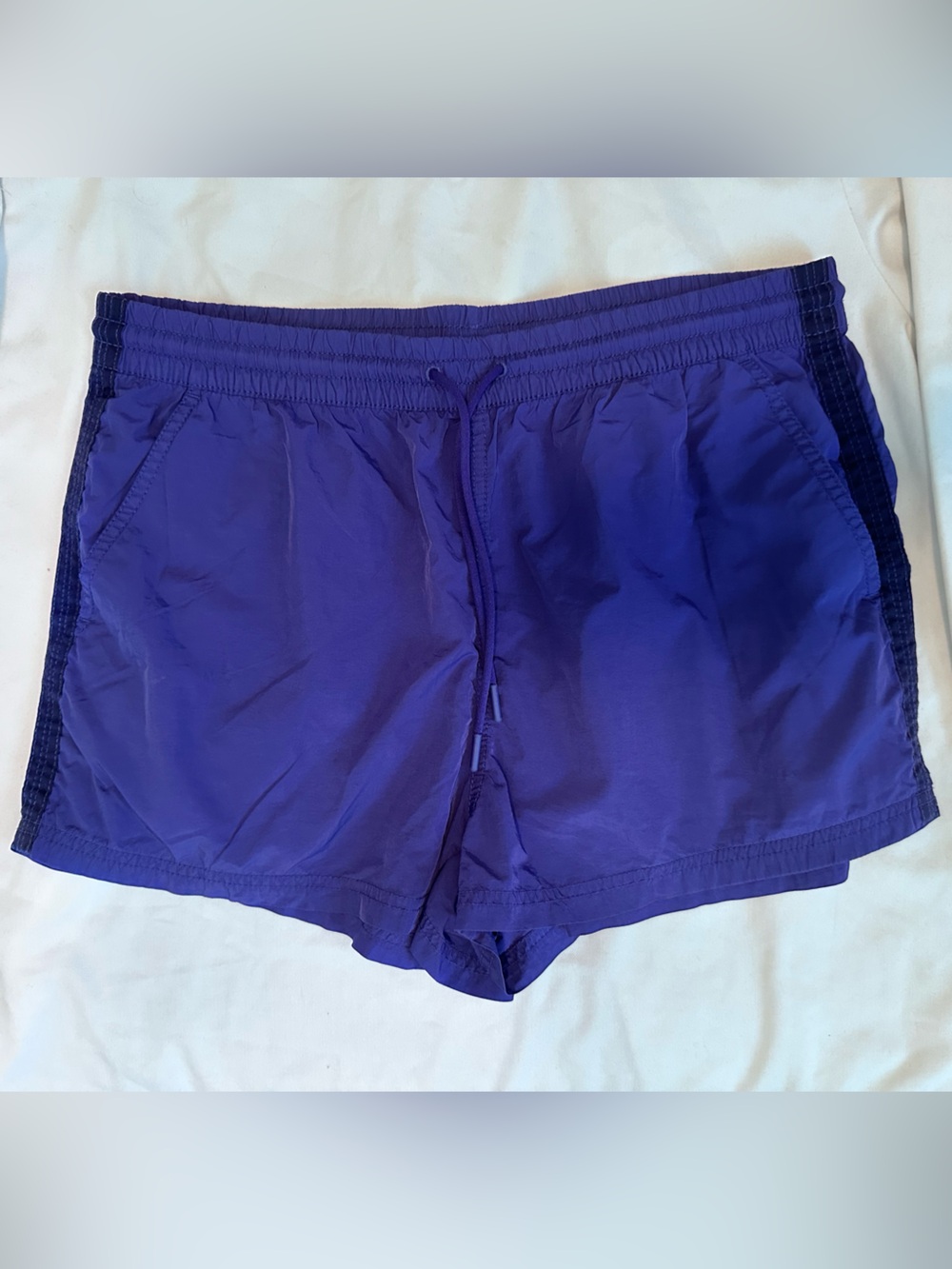 Athleta Expedition Shorts Purple Hiking Travel Outdoor Shorts Size 6
